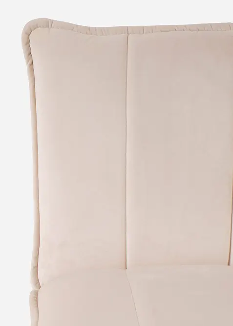 Fauteuil &agrave; pi&eacute;tement en m&eacute;tal, bonprix