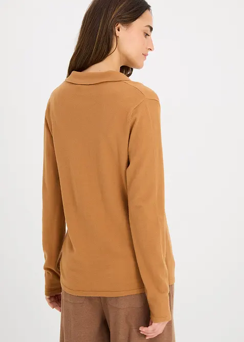 Polo en fine viscose, bonprix