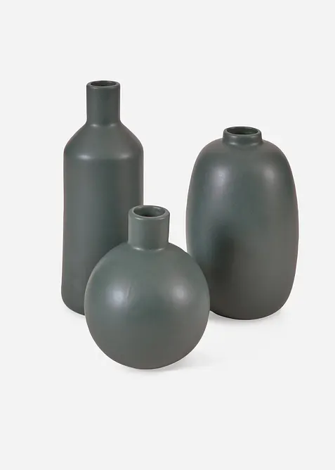 Lot de 3 vases, bonprix