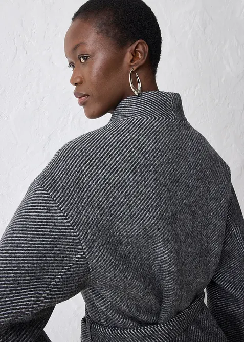 Jacke mit Wolle, bonprix