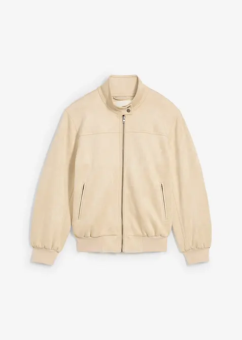 Velourslederimitat-Jacke, bonprix