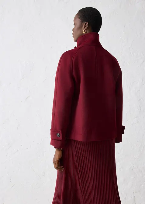 Jacke mit Wolle, bonprix