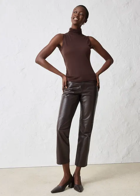 Shirttop aus weichem Woll-Mix, bonprix