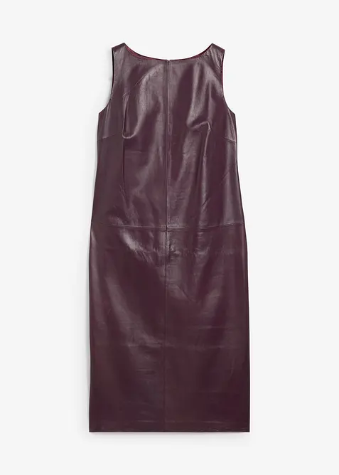 Lederkleid aus Lammnappa, bonprix