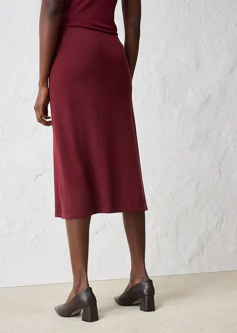 Jupe en fine laine mérinos, bonprix