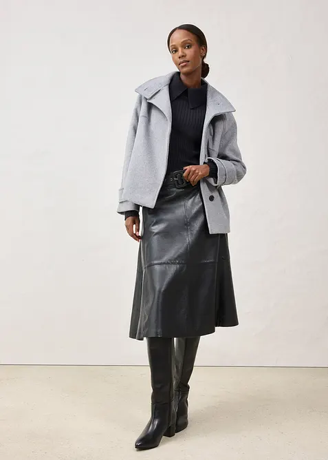 Feinstrickpullover aus Merinowolle, bonprix