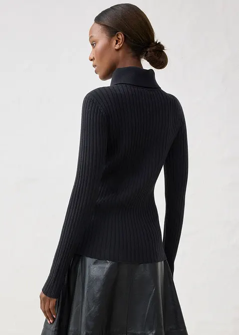 Feinstrickpullover aus Merinowolle, bonprix