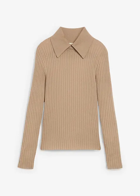 Feinstrickpullover aus Merinowolle, bonprix