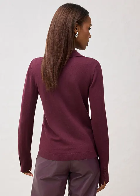 Feinstrickjacke aus weichem Woll-Mix, bonprix