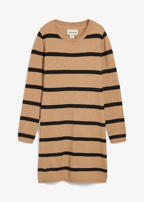 Figurbetontes Strickkleid, bonprix