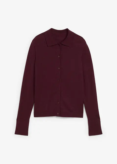 Feinstrickjacke aus weichem Woll-Mix, bonprix