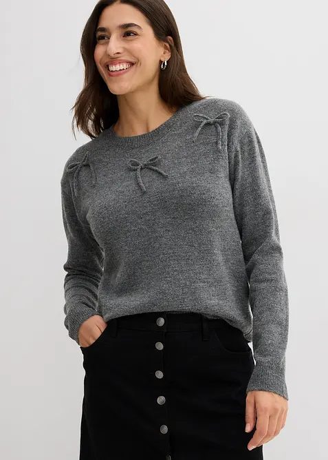 Pullover mit Schleifen, bonprix