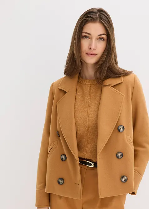 Veste courte aspect laine, bonprix