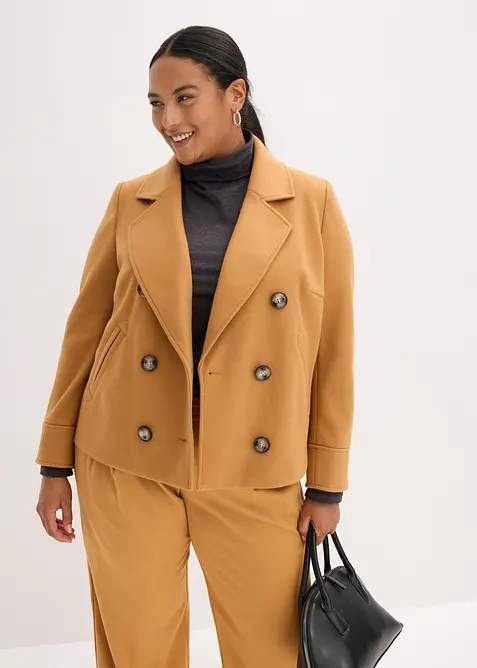 Kurze Jacke in Wolloptik, bonprix