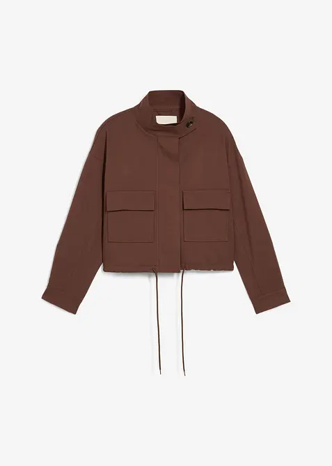 Kurze Übergangsjacke aus Viskose-Mix, bonprix