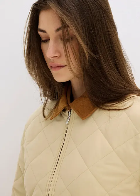 Jacke mit Diamantsteppung, bonprix