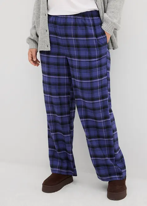 Pantalon en flanelle 100% coton, bonprix