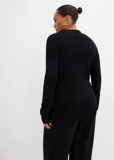 Rippshirt aus Viskose-Mix, bonprix