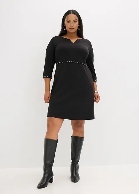 Robe fourreau en jersey milano, bonprix