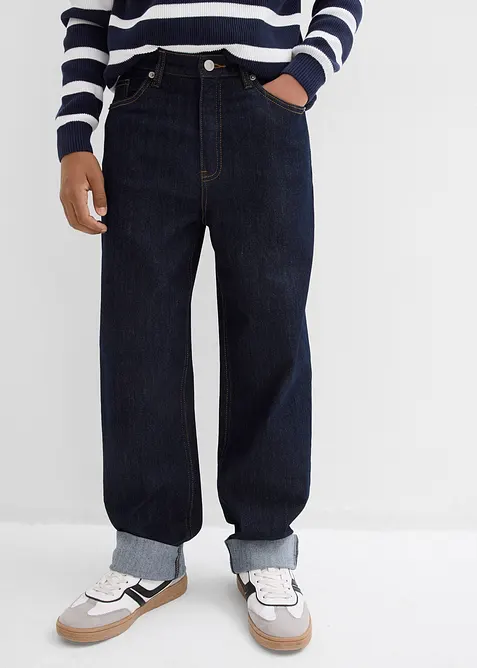 Jean loose à taille réglable, droit, bonprix