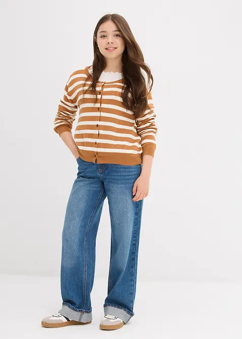 Feinstrickjacke aus softem Viskose-Mix, bonprix