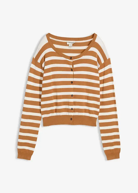 Feinstrickjacke aus softem Viskose-Mix, bonprix