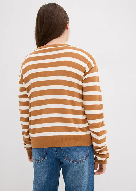 Feinstrickjacke aus softem Viskose-Mix, bonprix