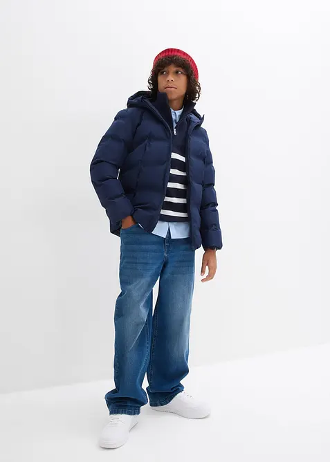 Doudoune légère à capuche, bonprix