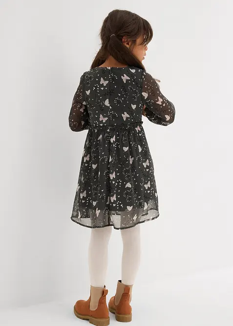 Ausgestelltes Chiffonkleid, bonprix