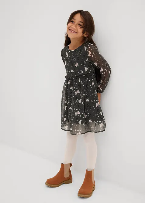 Ausgestelltes Chiffonkleid, bonprix