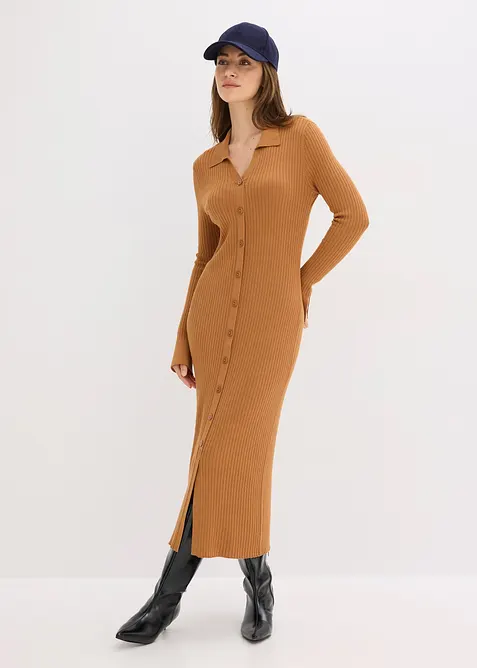 Strickkleid aus softem Viskose-Mix, bonprix