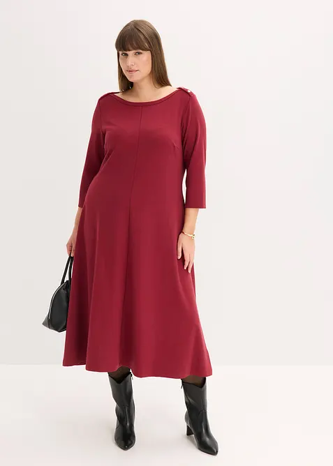 Jerseykleid aus bequemen Punto di Roma, bonprix