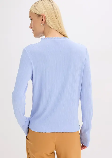 T-shirt côtelé, bonprix