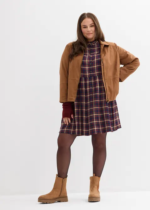 Minikleid aus softer Viskose, bonprix