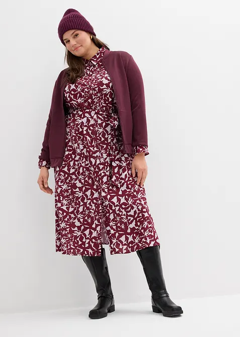 Robe-chemise en viscose fluide, bonprix