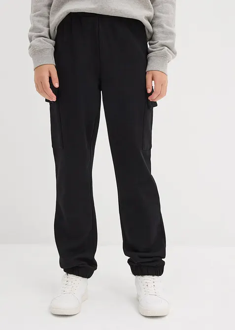 Pantalon de jogging cargo 100% coton, bonprix