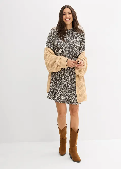 Robe courte en viscose fluide, bonprix