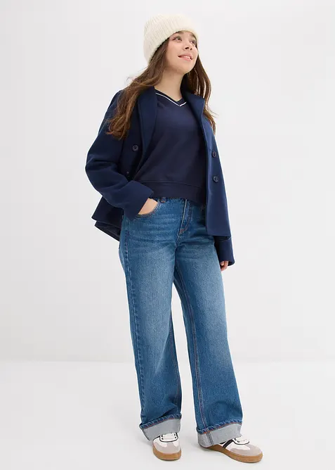 Sweatshirt aus reiner Bio-Baumwolle, bonprix