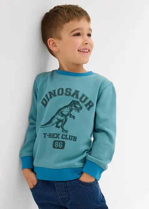 Sweat-shirt en molleton doux, bonprix