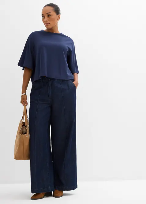 T-shirt confortable en Punto di Roma, bonprix