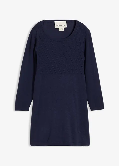 Robe en maille, bonprix