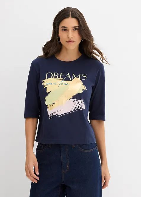 T-Shirt aus reiner Bio-Baumwolle, bonprix