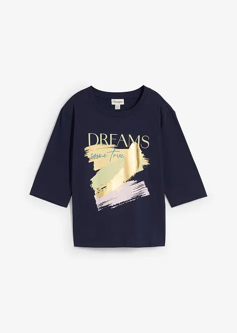 T-Shirt aus reiner Bio-Baumwolle, bonprix