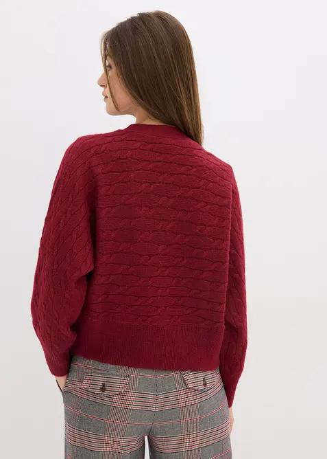 Gilet en maille oversize, bonprix