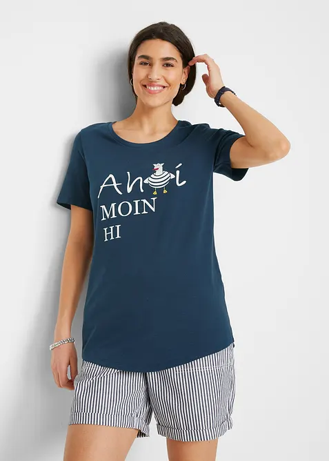 T-Shirt aus Baumwollmix, bonprix