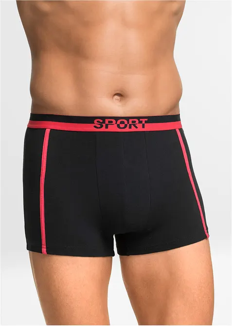 Lot de 3 boxers coton, bonprix