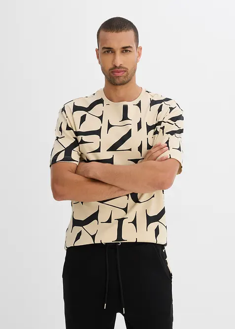 T-shirt en 100% coton épais, bonprix