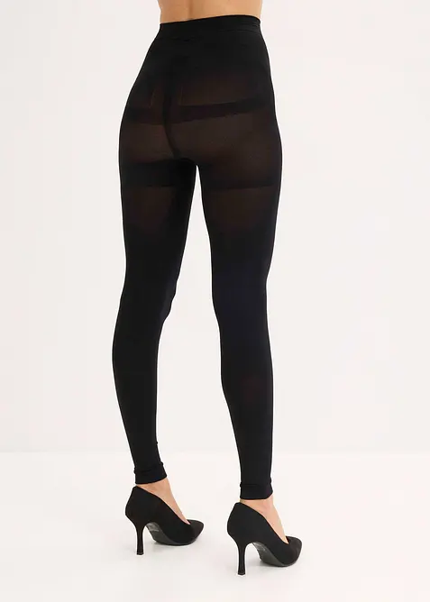 Formende ultra-blickdichte Leggings mit Push Up, Belly Control und Komfortbündchen 80 DEN, bonprix