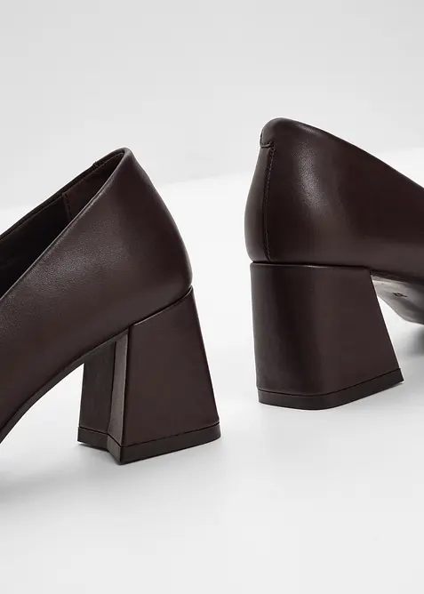 Escarpins en cuir, bonprix