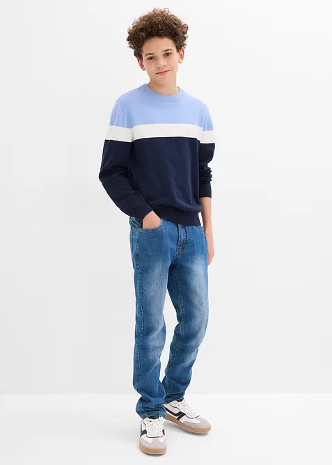 Feinstrickpullover aus reiner Baumwolle, bonprix